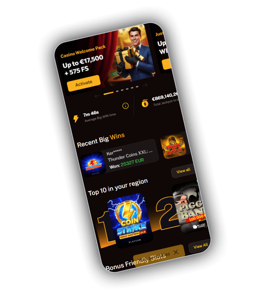Voorvertoning van de Wild Royal-lobby met de koninklijk gouden interface en jackpotbedragen.
